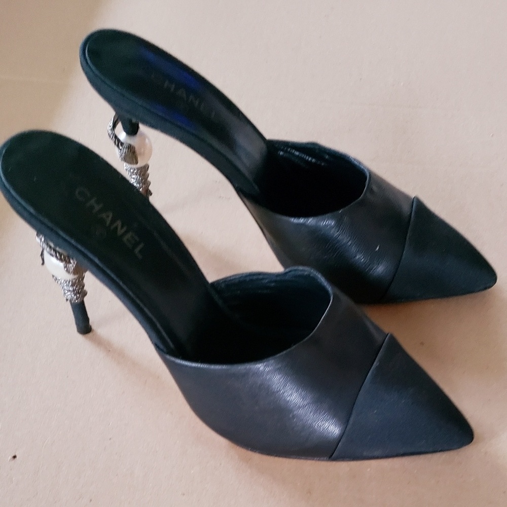 Chanel Runway Mules/Slides 35.5